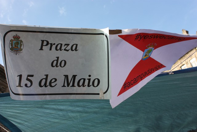 Placa de Plaza do 15 de Maio