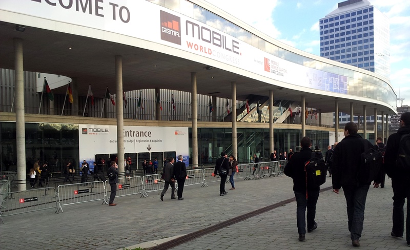 Bienvenidos al Mobile World Congress. 2014. LeleSorribas