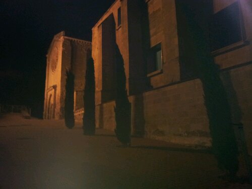 Nocturna y misteriosa. La Seu Vella de Lleida