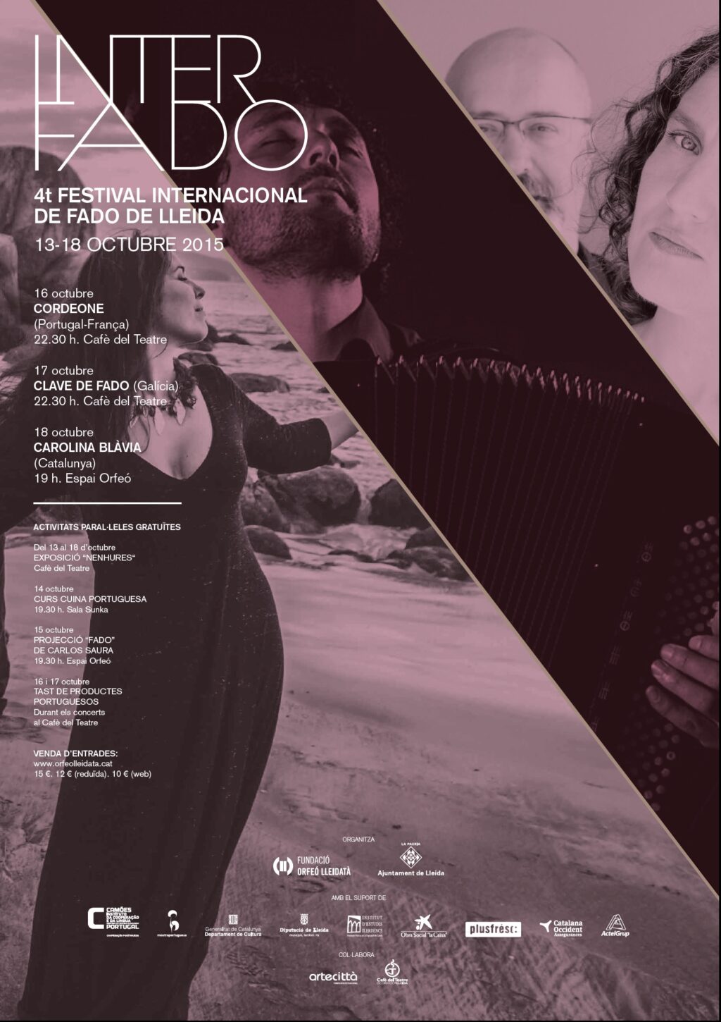 4º4º Festival Internacional de Fado de Cataluña. InterFado