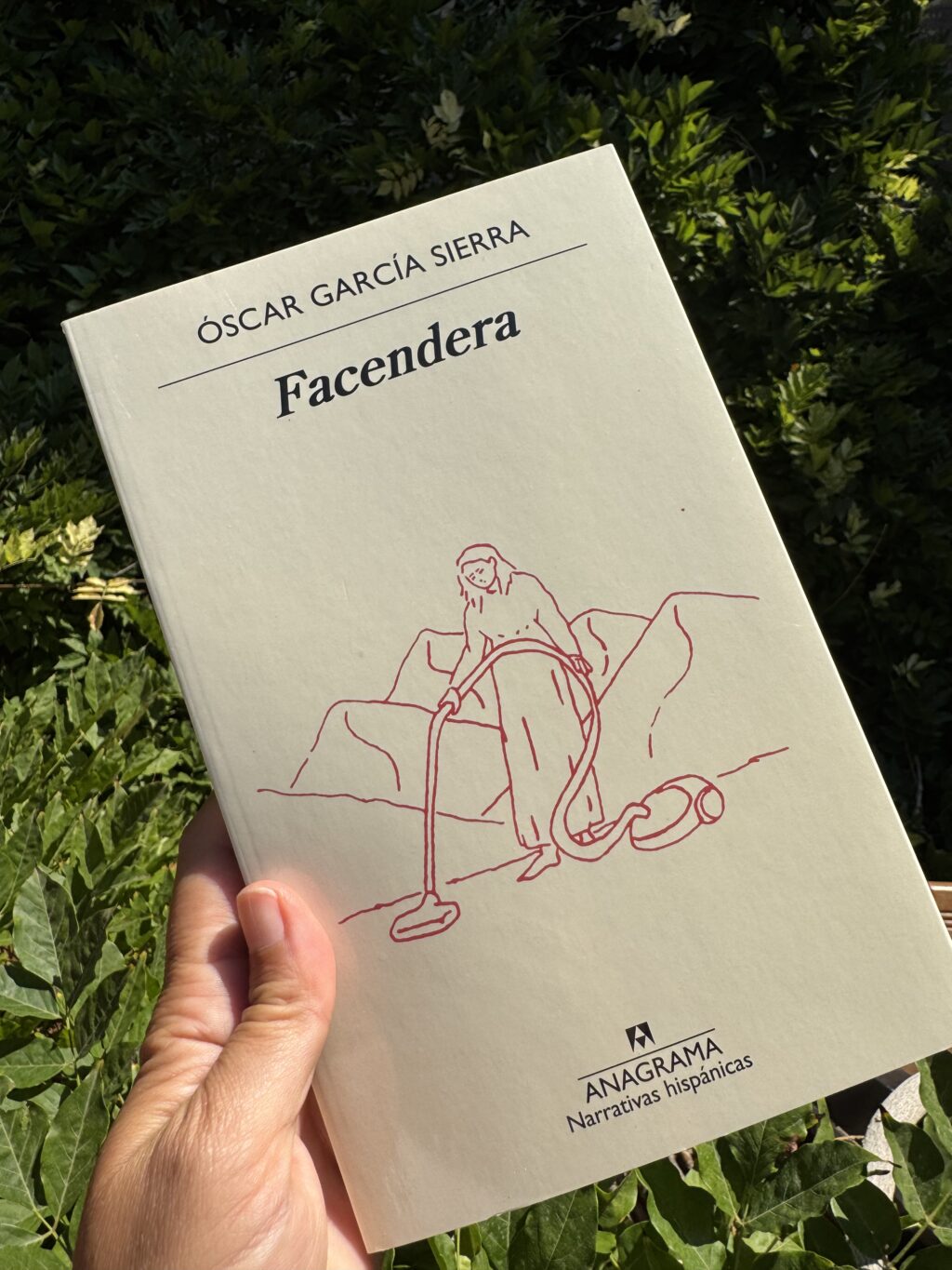 Portada del libro Facendera, de Óscar Gacía Sierra. Editorial Anagrama, 2022